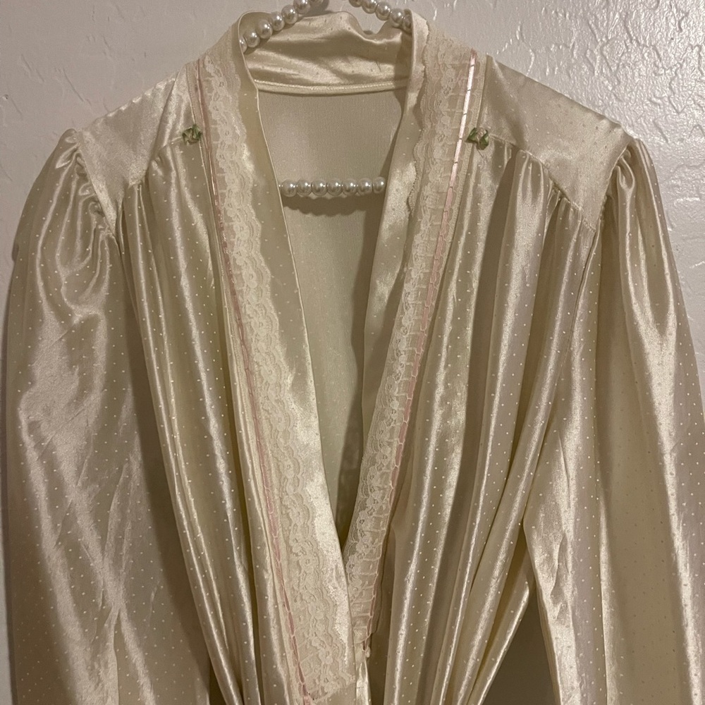 Barad & Co Vintage long robe Gown beautiful Size M